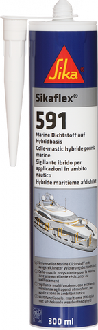 MASTIC COLLE SIKAFLEX HYBRIDE 591 300 ML BLANC