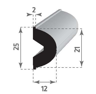 Galon CGA769 BLANC